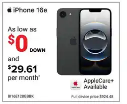 Visions Electronics iPhone 16e offer