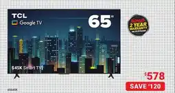 Visions Electronics TCL S45K Smart TV offer