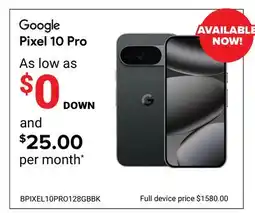 Visions Electronics Google Pixel 10 Pro offer
