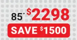 Visions Electronics LG 85 QNED 91 4K Smart TV offer