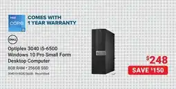 Visions Electronics Dell Optiplex 3040 i5-6500 Windows 10 Pro Small Form Desktop Computer offer