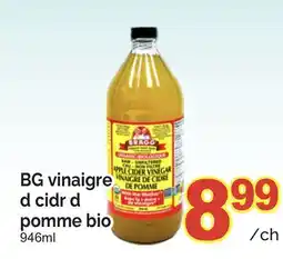 T&T Supermarket BG VINAIGRE D CIDR D POMME BIO, 946ML offer