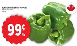 Metro JUMBO GREEN SWEET PEPPERS offer