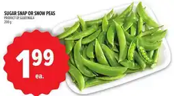 Metro SUGAR SNAP OR SNOW PEAS offer