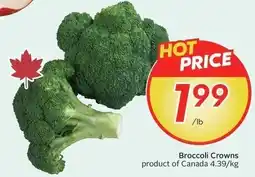 Sobeys Broccoli Crowns offer