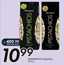 Sobeys Wonderful pistachios offer