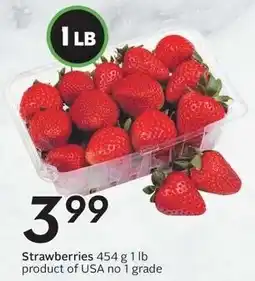 Sobeys Strawberries offer