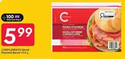 Sobeys Compliments sliced peameal bacon offer