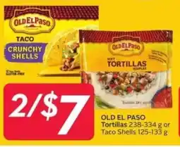 Sobeys Old el paso tortillas or taco shells offer