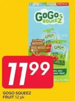 Sobeys GOGO SQUEEZ FRUIT offer