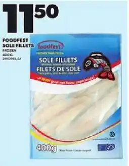 Loblaws Foodfest sole fillets offer