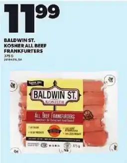Loblaws Baldwin st. all beef frankfurters offer
