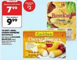 Loblaws Ta'amti ariel crown supreme bourekas offer
