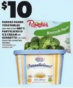 Loblaws Pardes farms vegetables offer
