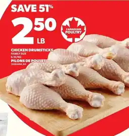Loblaws Chicken drumsticks offer