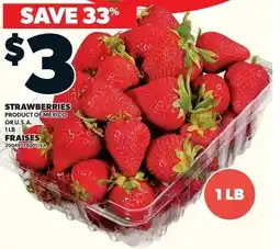 Loblaws Strawberries offer