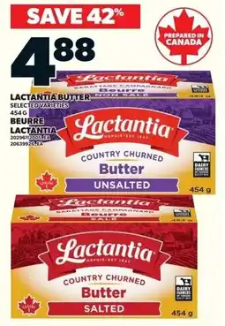 Loblaws Lactantia butter offer