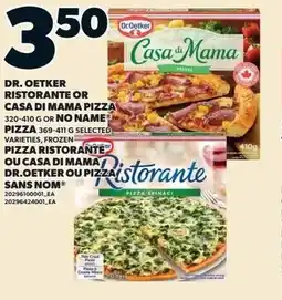 Loblaws Dr. oetker ristorante or casa di mama pizza offer