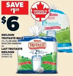 Loblaws Neilson trutaste milk offer