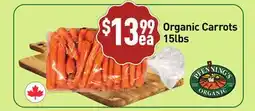 Healthy Planet Organic Carrots offer