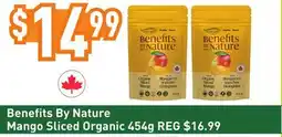 Healthy Planet Benefits By Nature Mango Sliced Organic offer