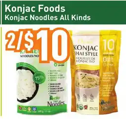 Healthy Planet Konjac Foods Konjac Noodles offer