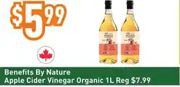Healthy Planet Benefits By Nature Apple Cider Vinegar Organic offer