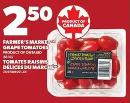 Loblaws Farmer's market grape tomatoes offer