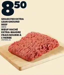 Loblaws Grass fed extra lean ground beef offer