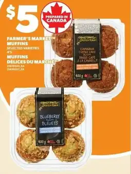 Loblaws Farmer's market muffins offer