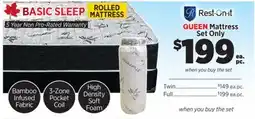 Surplus Furniture Basic Sleep Queen Mattress Set offer