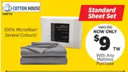 Surplus Furniture Standard Twin Sheet Set offer