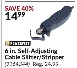 Princess Auto 6 in. Self-Adjusting Cable Slitter/Stripper offer