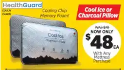 Surplus Furniture Cool Ice or Charcoal Queen Pillow offer