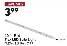 Princess Auto 10 in. Red Flex LED Strip Light offer