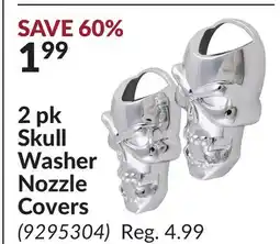 Princess Auto 2 pk Skull Washer Nozzle Covers offer