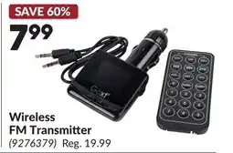 Princess Auto Wireless FM Transmitter offer