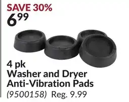 Princess Auto 4 pk Washer and Dryer Anti-Vibration Pads offer