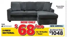 Surplus Furniture Sedley Grey 2Pc Sectional offer
