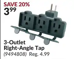 Princess Auto 3-Outlet Right-Angle Tap offer