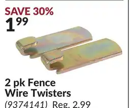 Princess Auto 2 pk Fence Wire Twisters offer