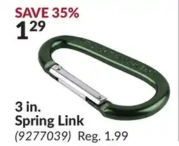 Princess Auto 3 in. Spring Link offer