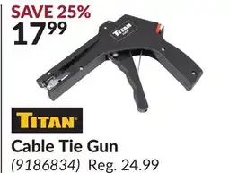 Princess Auto Cable Tie Gun offer