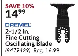 Princess Auto 2-1/2 in. Fine Cutting Oscillating Blade offer
