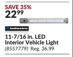Princess Auto 11-7/16 in. LED Interior Vehicle Light offer