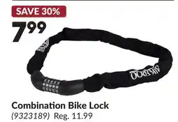 Princess Auto Combination Bike Lock offer