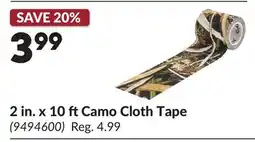 Princess Auto 2 in. x 10 ft Camo Cloth Tape offer