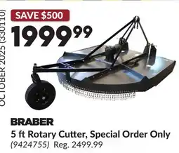 Princess Auto 5 ft Rotary Cutter, Special Order Only offer