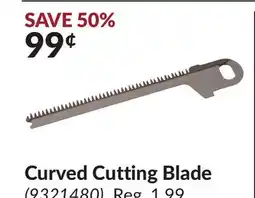 Princess Auto Curved Cutting Blade offer
