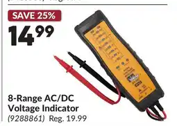 Princess Auto 8-Range AC/DC Voltage Indicator offer